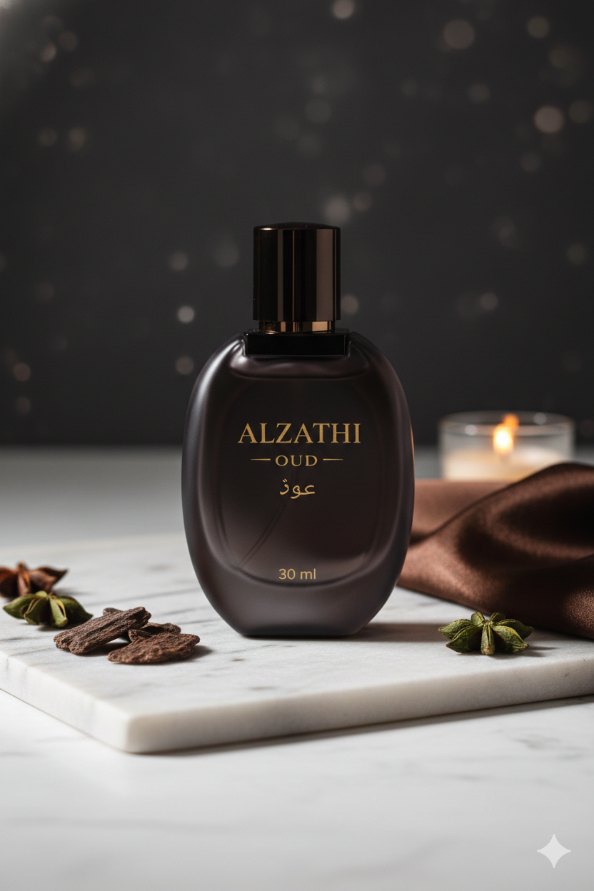 Alzathi Oud Perfume – 30ml Long Lasting Fragrance