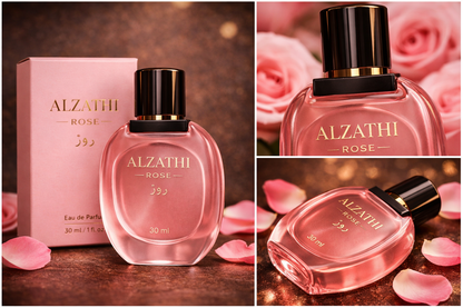 Alzathi Rose Perfume – 30ml Long Lasting Fragrance